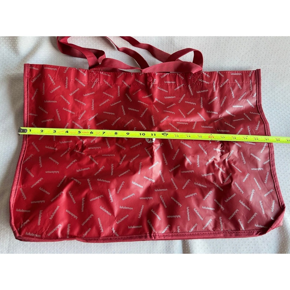 Lululemon XL Reusable Logo Bag - Picture 2 of 4